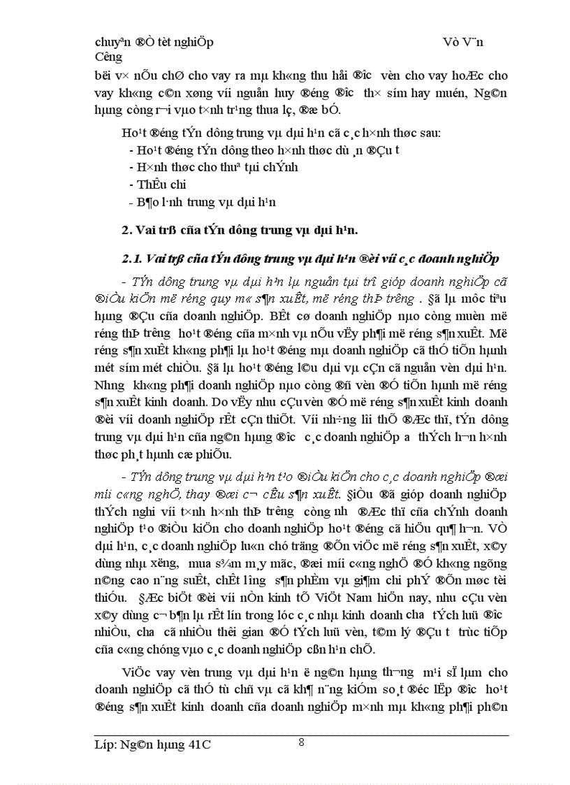 image for page Giải pháp nâng cao chất lượng tín dụng trung và dài hạn tại NHNo PTNT Hà Nội 1