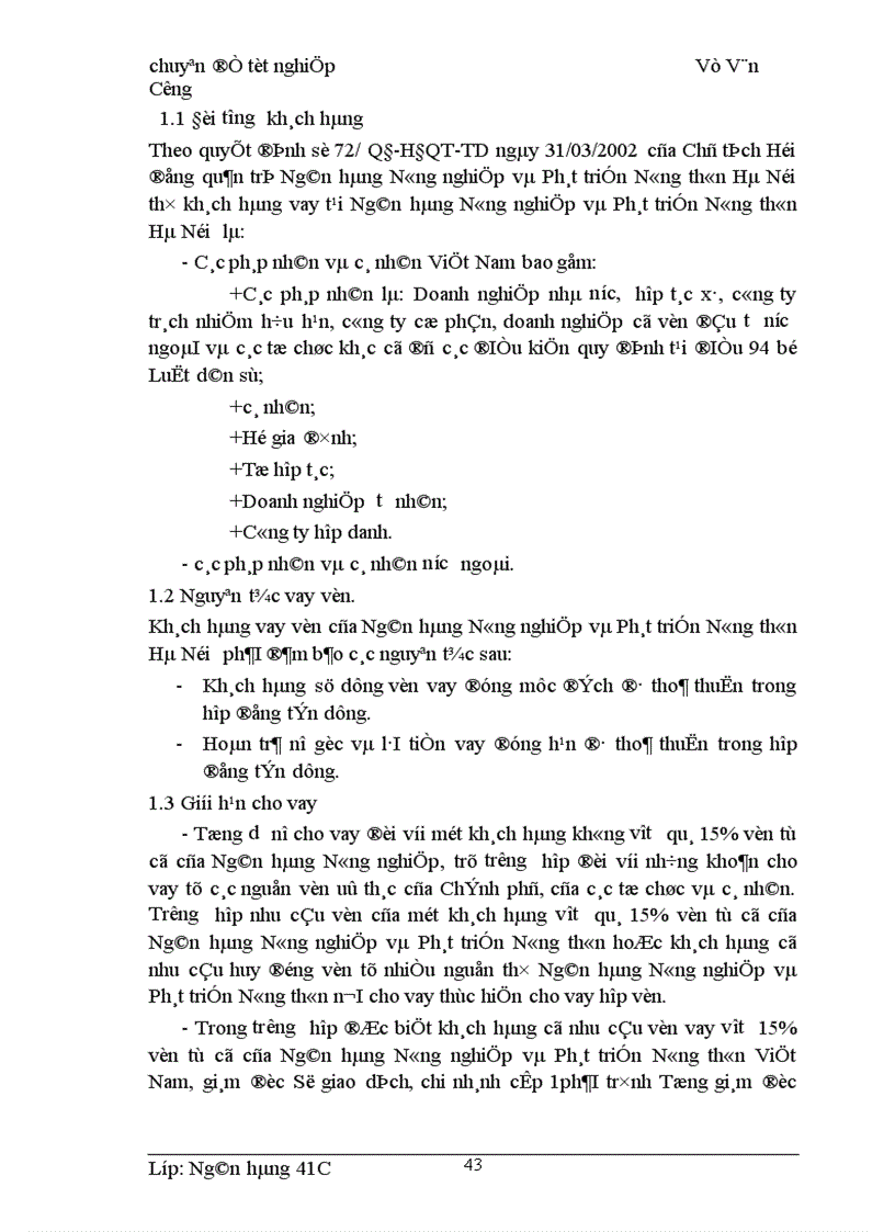 image for page Giải pháp nâng cao chất lượng tín dụng trung và dài hạn tại NHNo PTNT Hà Nội 1