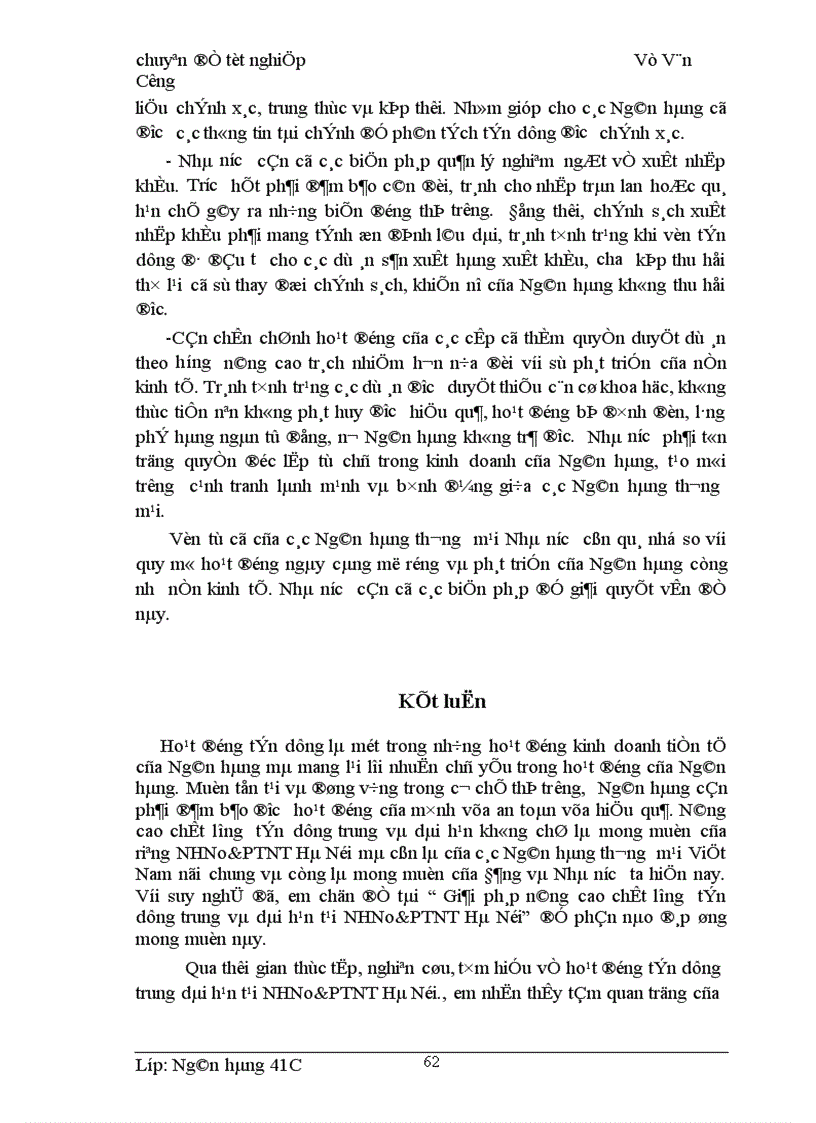 image for page Giải pháp nâng cao chất lượng tín dụng trung và dài hạn tại NHNo PTNT Hà Nội 1