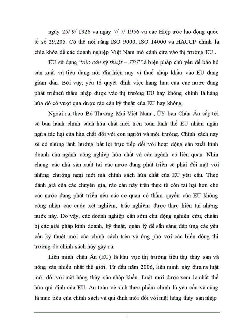 image for page Những giải pháp vượt qua hàng rào phi thuế quan đối với xuất khẩu thủy sản của Việt Nam vào thị trường EU và Mỹ 1