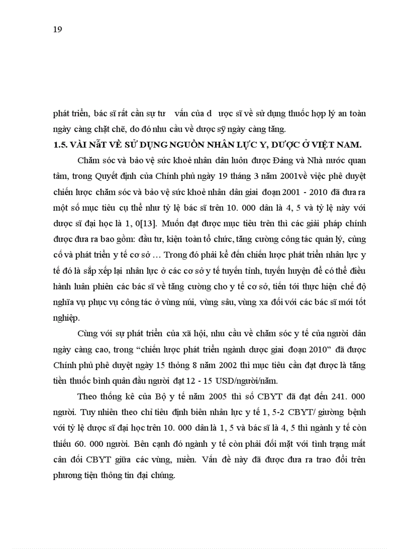 image for page Nghiên cứu thực trạng nguồn nhân lực y dược và dự báo nhu cầu nhân lực y dược tại tỉnh Phú Thọ giai đoạn 2010 2015