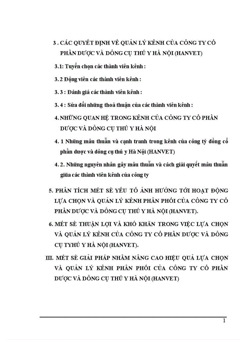 image for page Một số giải pháp nhằm nâng cao hiệu quả lựa chọn và quản lý kênh phân phối của công ty cổ phần dược và dụng cụ thú y Hà Nội