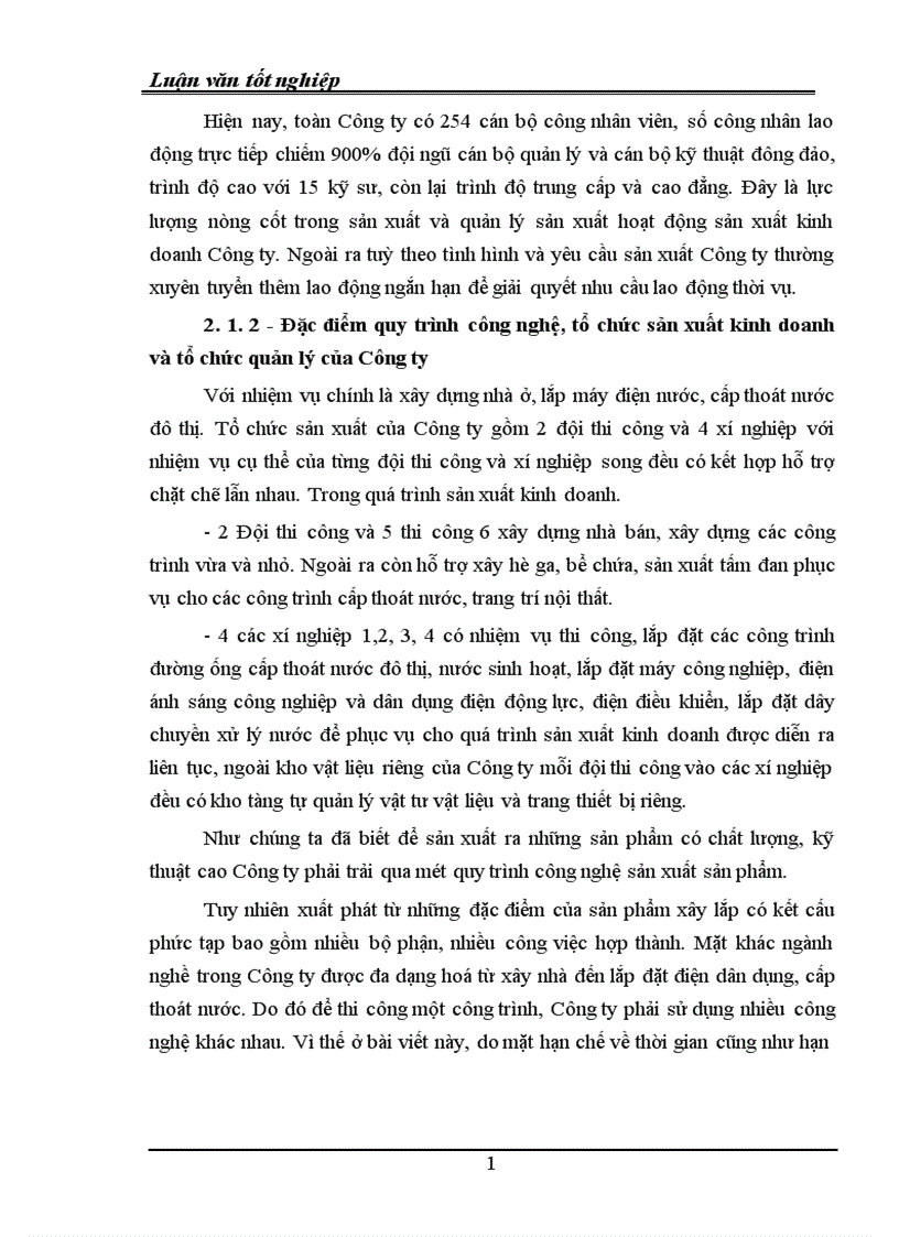 image for page Kế toán nguyên vật liệu và phân tích tình hình quản lý sử dụng nguyên vật liệu ở Công ty Xây dựng lắp máy Điện nước Hà Nội