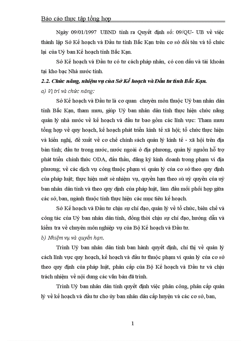 image for page Tình hình hoạt động của sở kế hoạch và đầu tư trong những năm gần đây