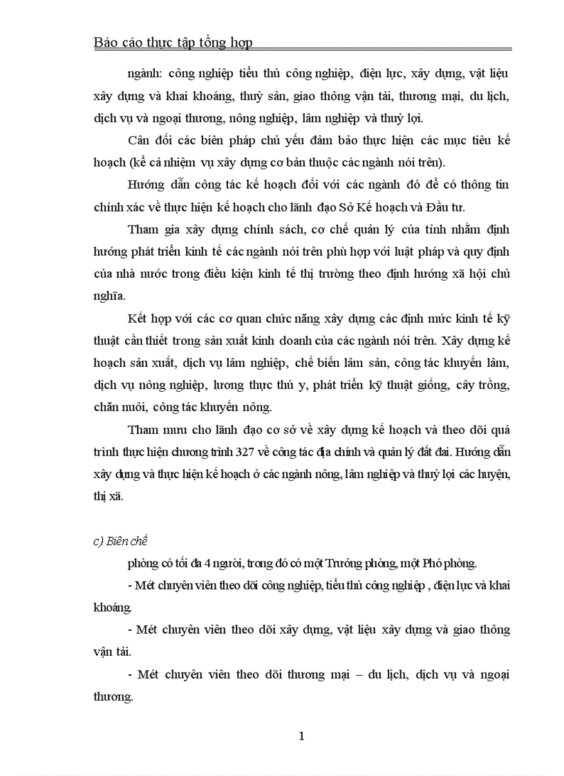 image for page Tình hình hoạt động của sở kế hoạch và đầu tư trong những năm gần đây