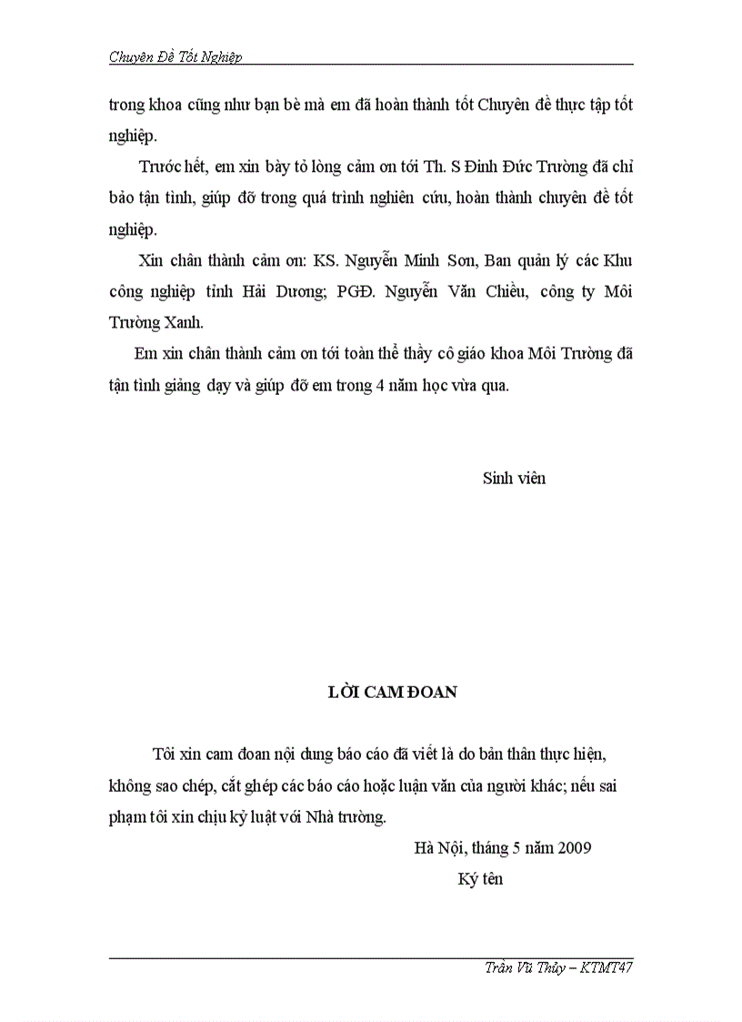 image for page Đánh giá hiệu quả công tác thu gom vận chuyển rác thải công nghiệp trên địa bàn Khu công nghiệp Đại An Tỉnh Hải Dương 1