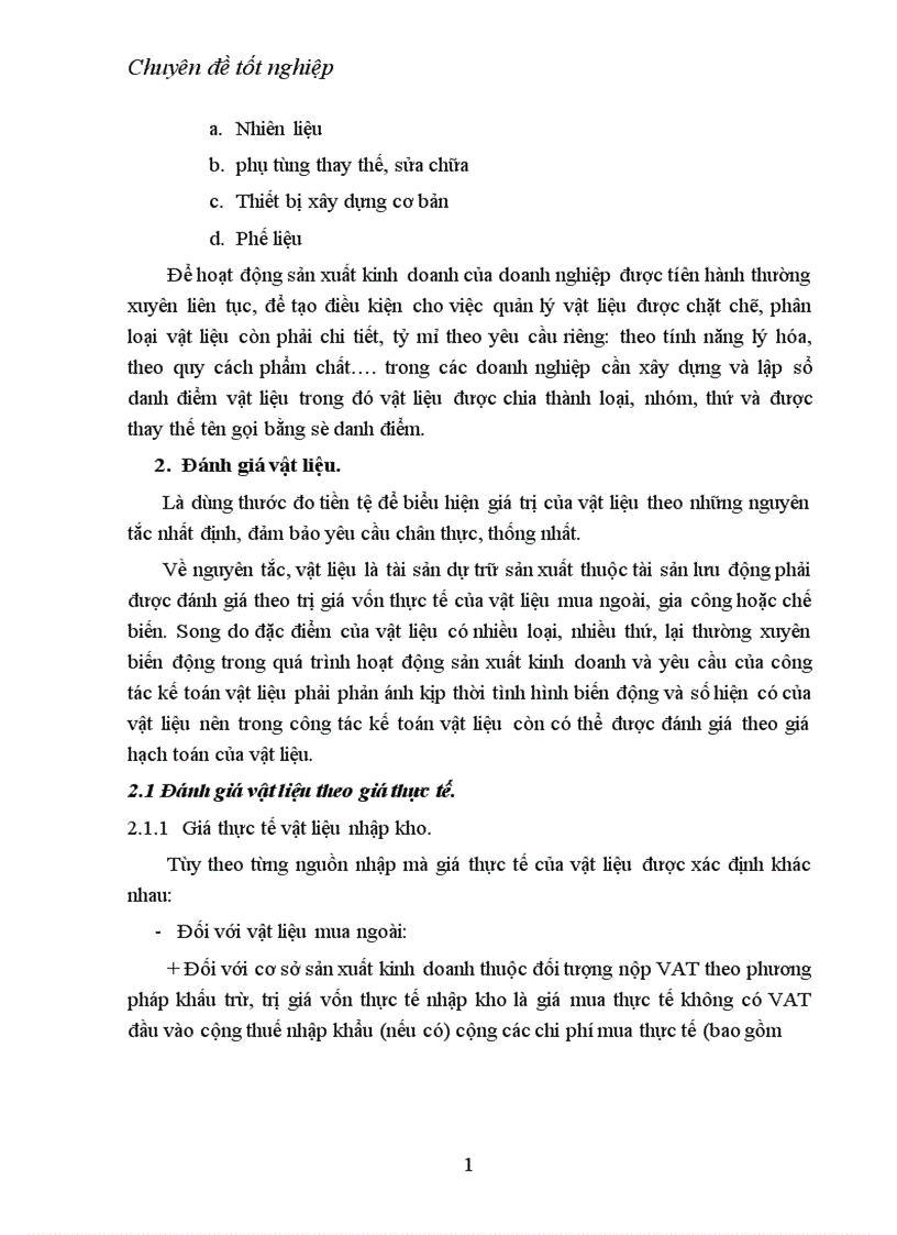 image for page tổ chức công tác kế toán nguyên vật liệu tại công ty cổ phần Bạch Đằng Nam Định 1