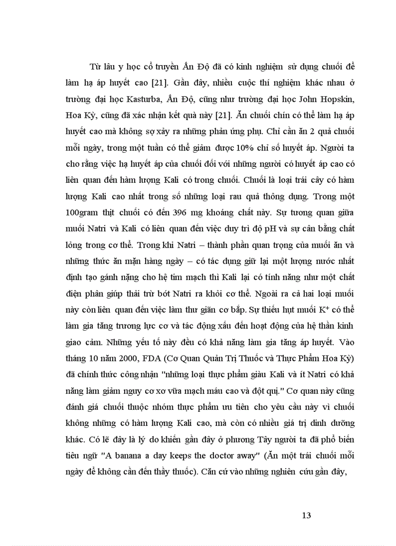 image for page Nghiên cứu động thái một số chỉ tiêu sinh lý hoá sinh theo tiến trình sinh trưởng phát triển của quả chuối tây tại huyện Thanh Trì Hà Nội 1