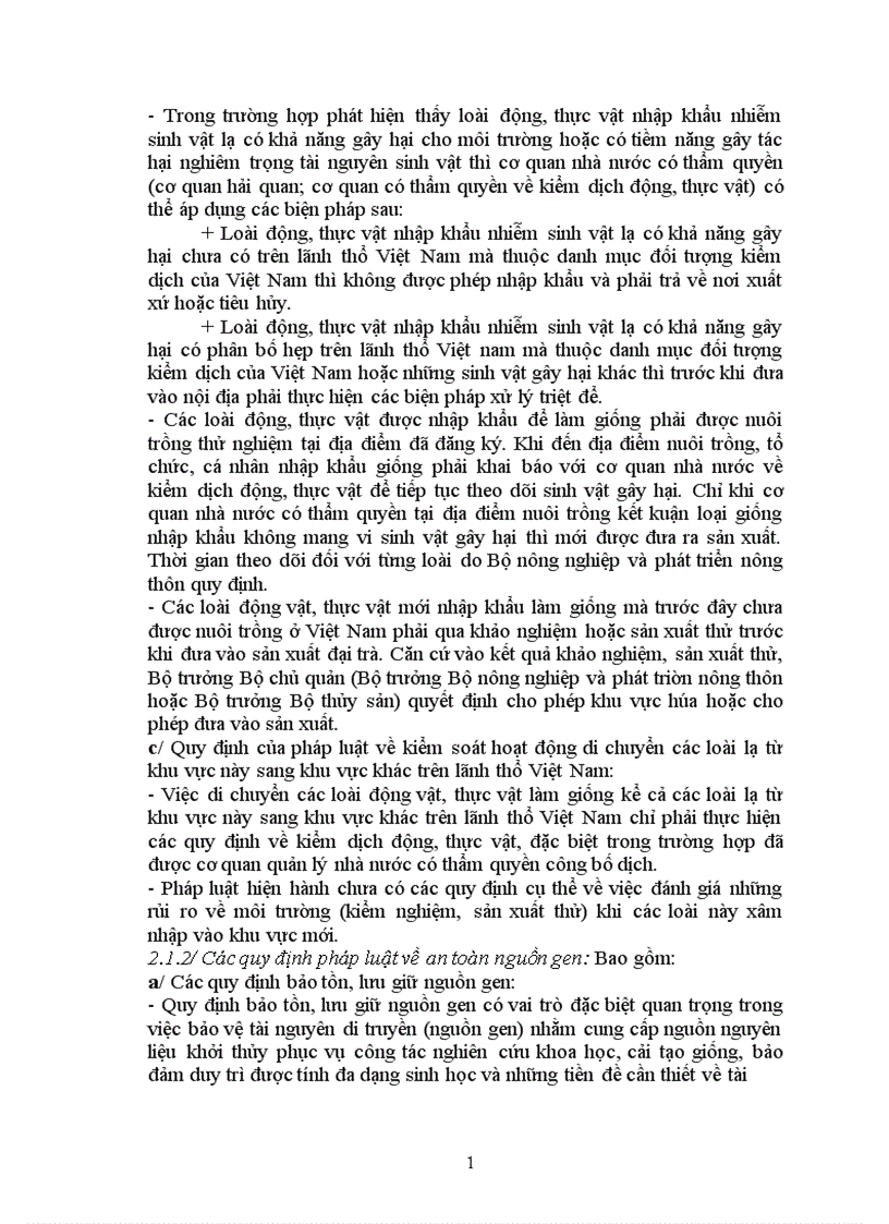 image for page Đánh giá thực trạng pháp luật về bảo tồn đa dạng sinh học ở nước ta