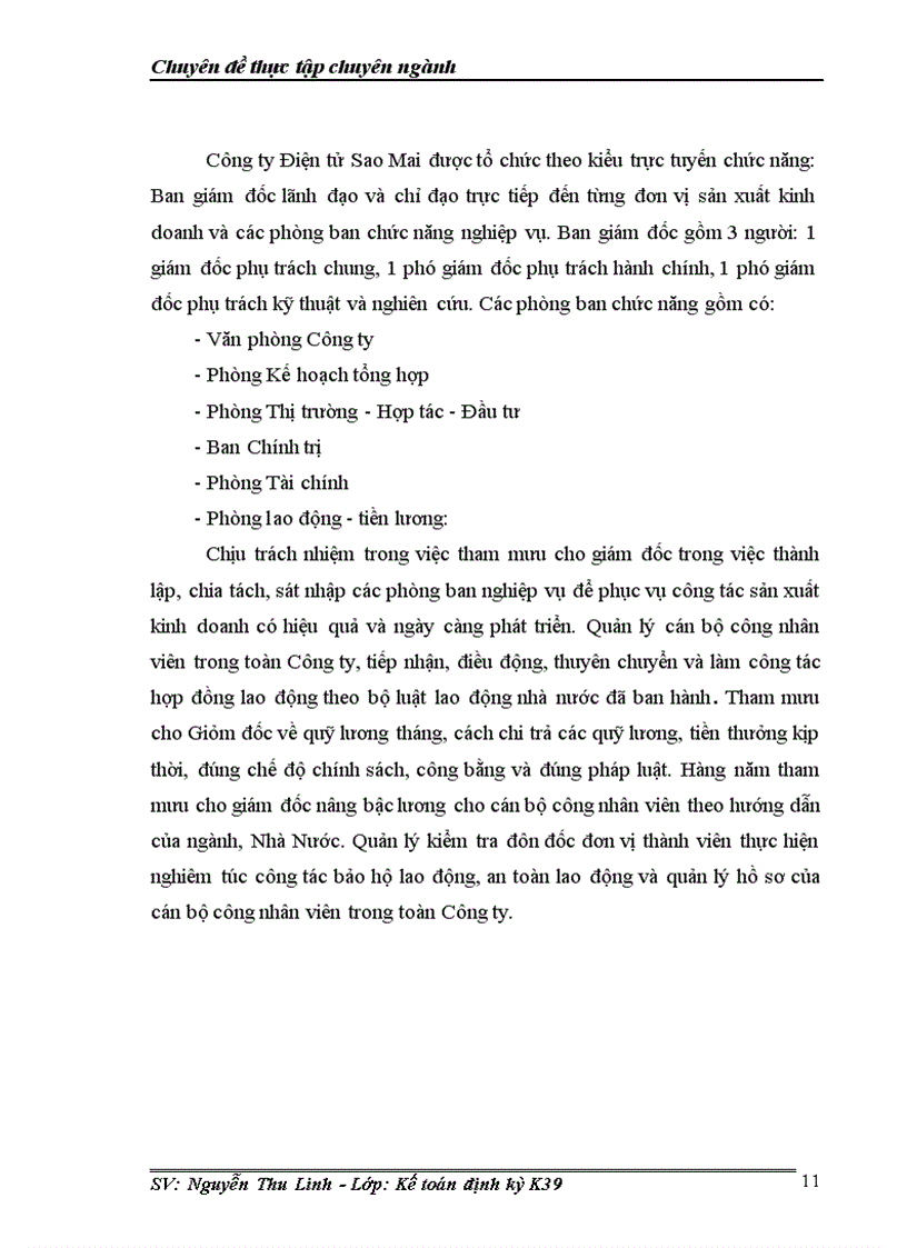 image for page Hoàn thiện kế toán tiền lương và các khoản trích theo lương tại Công ty điện tử Sao Mai 1