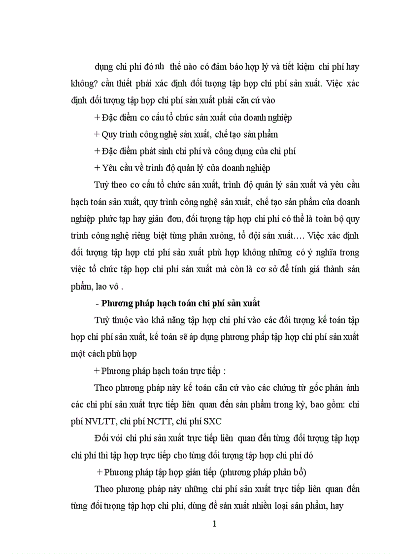 image for page Một số ý kiến nhằm hoàn thiện công tác kế toán chi phí sản xuất và giá thành sản phẩm tại chi nhánh Vissan 1