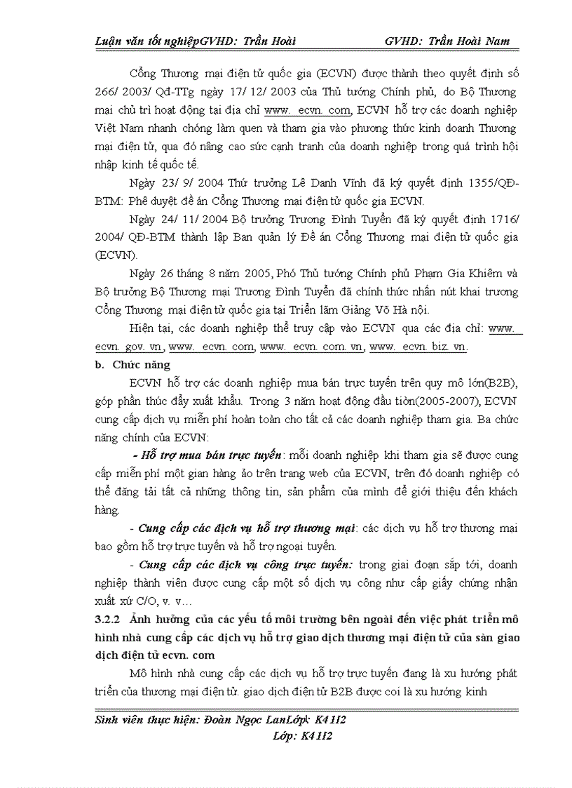 image for page Phát triển mô hình nhà cung cấp các dịch vụ hỗ trợ giao dịch TMĐT của sàn giao dịch điện tử ecvn com Bộ Công Thương