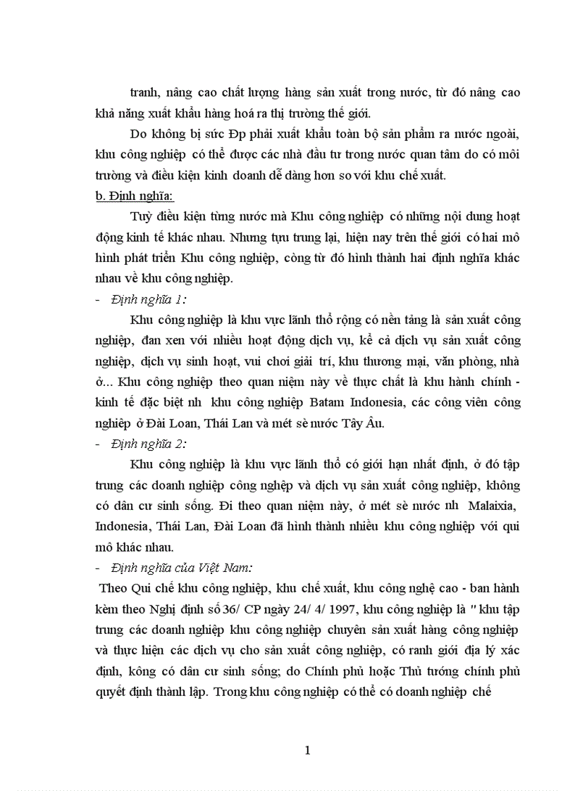 image for page Đầu tư trực tiếp nước ngoài vào khu công nghiệp khu chế xuất Thực trạng và giải pháp 1