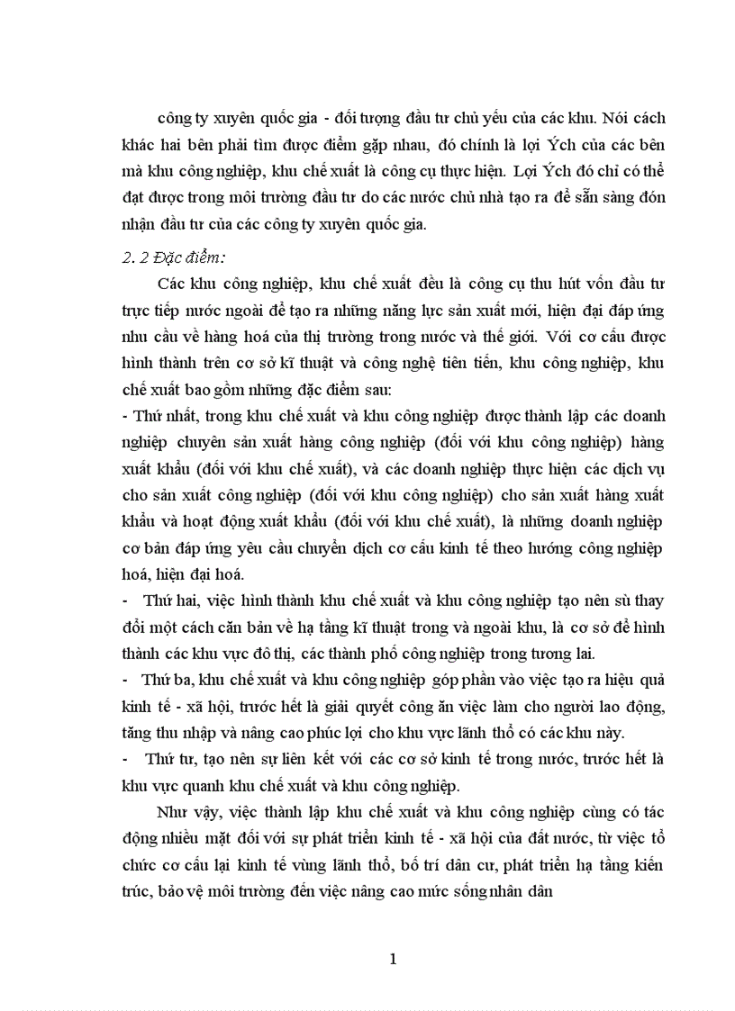 image for page Đầu tư trực tiếp nước ngoài vào khu công nghiệp khu chế xuất Thực trạng và giải pháp 1