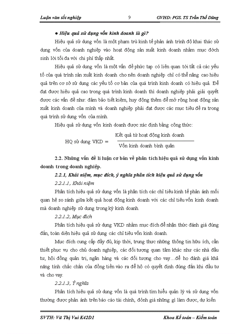 image for page Phân tích hiệu quả sử dụng vốn kinh doanh tại công ty Cổ phần đầu tư và phát triển Nam Bắc