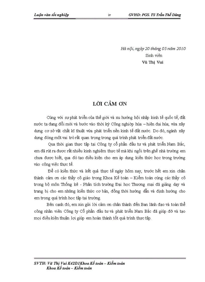 image for page Phân tích hiệu quả sử dụng vốn kinh doanh tại công ty Cổ phần đầu tư và phát triển Nam Bắc