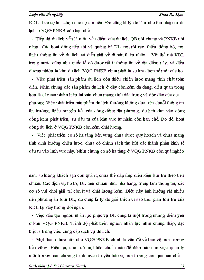 image for page Thực trạng và giải pháp phát triển du lịch bền vững ở vườn quốc gia Phong Nha Kẻ Bàng 1