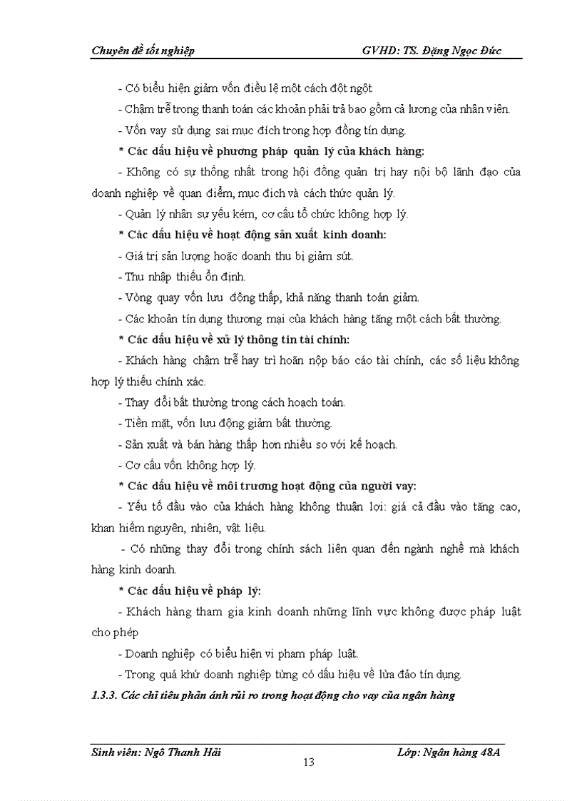 image for page Giải pháp hạn chế rủi ro trong hoạt động cho vay tại Ngân hàng thương mại cổ phần Sài Gòn chi nhánh Hà Nội 1