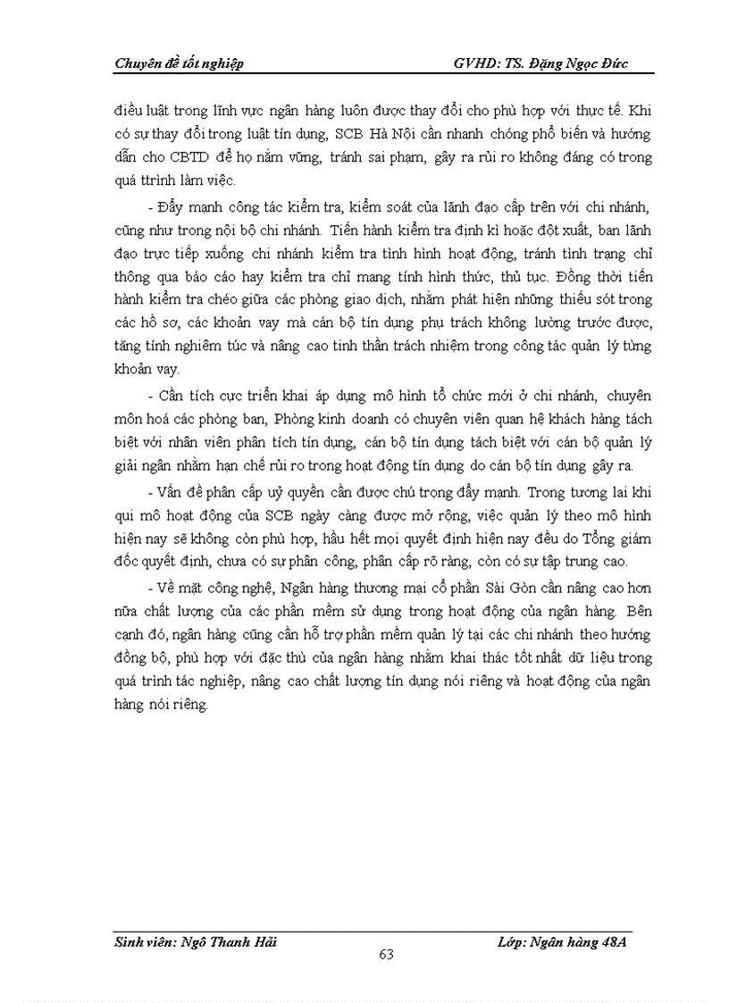 image for page Giải pháp hạn chế rủi ro trong hoạt động cho vay tại Ngân hàng thương mại cổ phần Sài Gòn chi nhánh Hà Nội 1