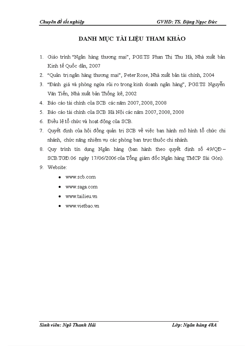 image for page Giải pháp hạn chế rủi ro trong hoạt động cho vay tại Ngân hàng thương mại cổ phần Sài Gòn chi nhánh Hà Nội 1