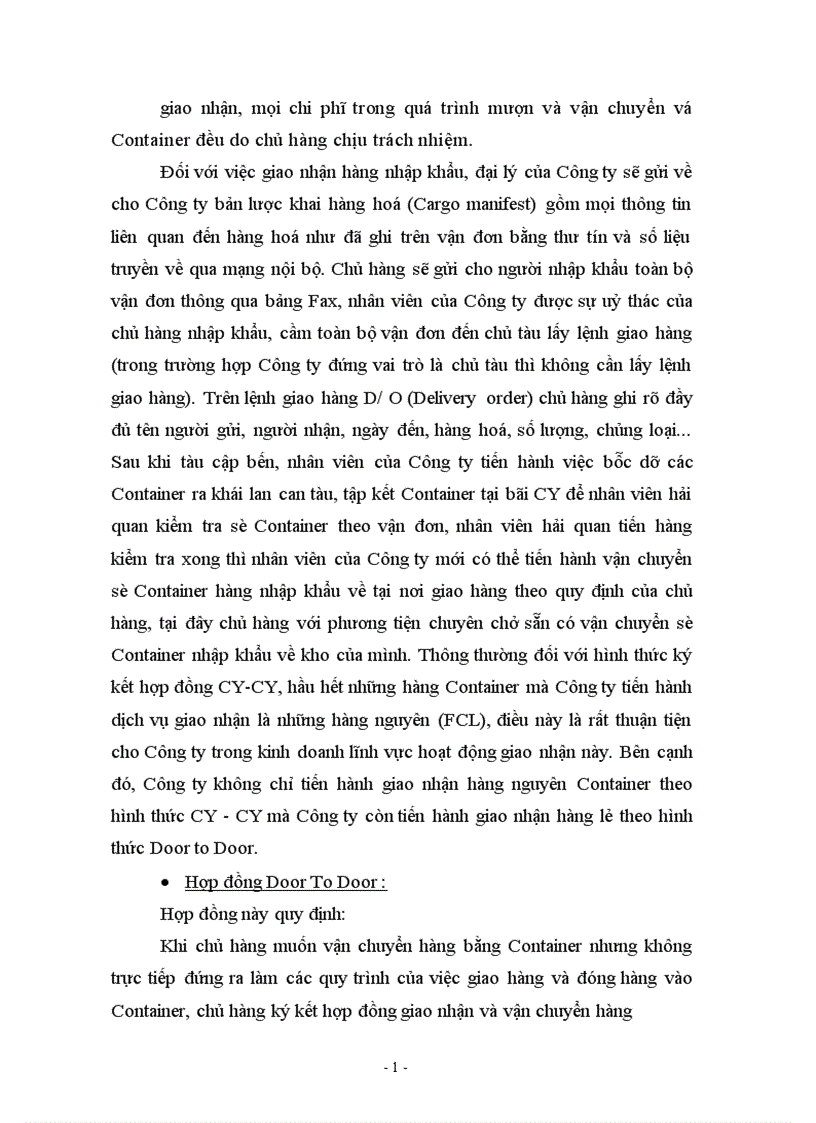 image for page Một số đánh giá về công tác quản trị doanh nghiệp tại Công ty vận tải Biển Đông