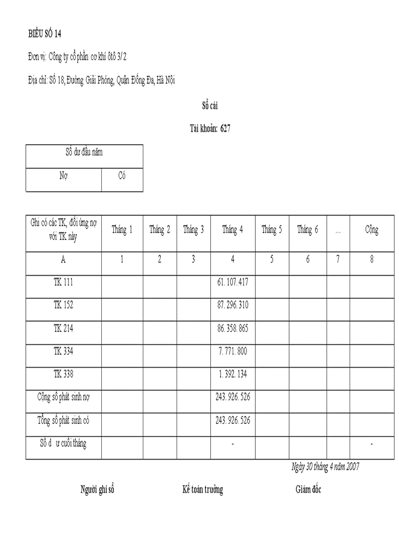 image for page Kế toán chi phí sản xuất xe khách K34 tại Công ty CP Cơ Khí Ô tô 3 2