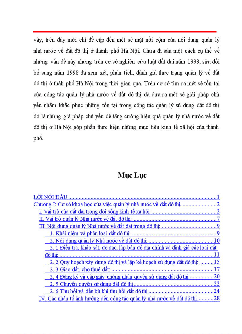image for page Thực trạng và giải pháp tăng cường công tác quản lí nhà nước về đất đô thị trên địa bàn thành phố Hà Nội 1