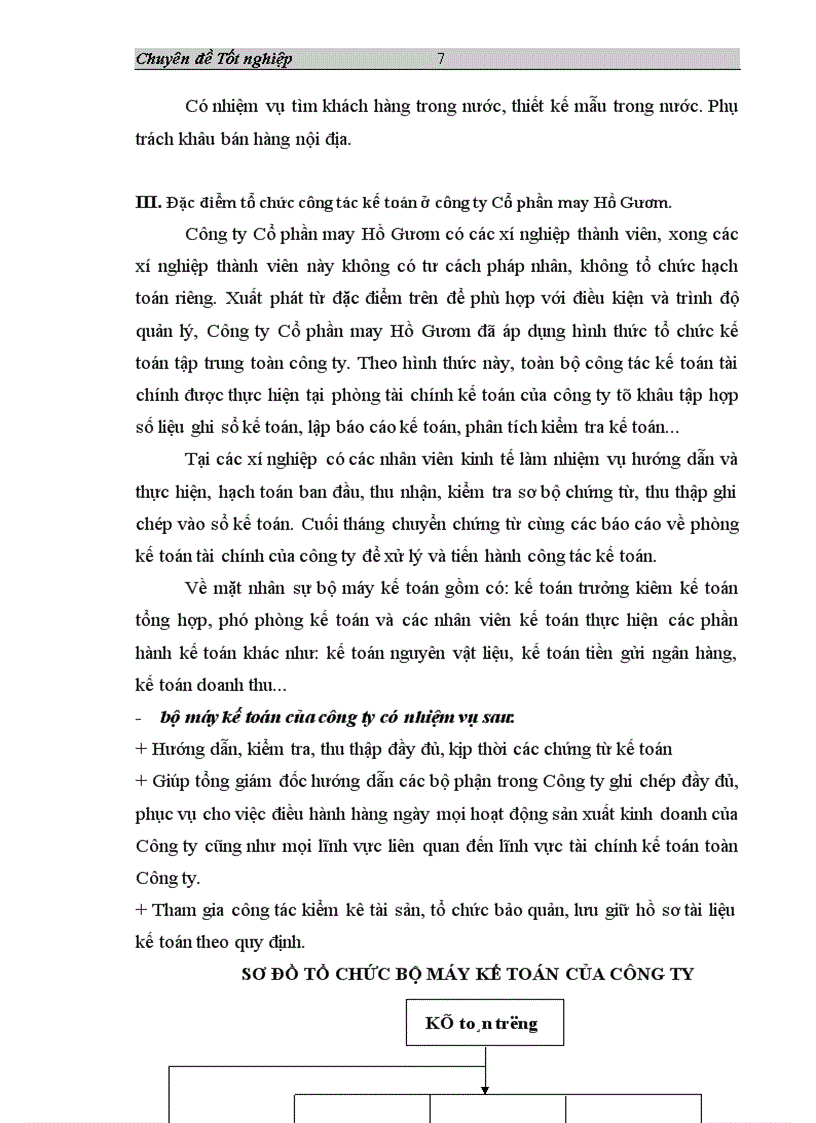 image for page Tổ chức công tác hạch toán nguyên vật liệu ở Công ty Cổ phần may Hồ Gươm 1