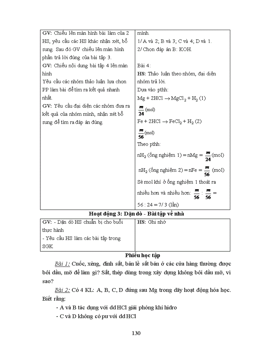 image for page Một số biện pháp rèn luyện kiến thức kĩ năng thí nghiệm cho Học sinh THCS theo hướng dạy học tích cực