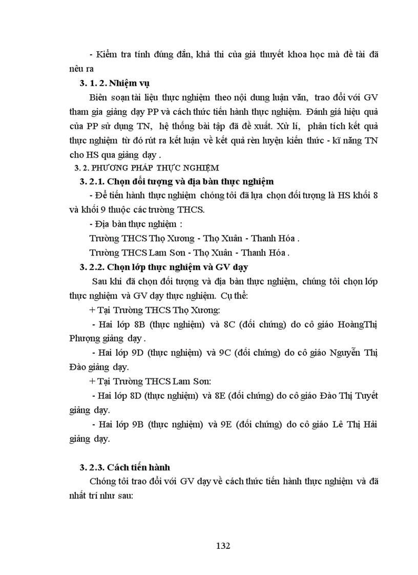 image for page Một số biện pháp rèn luyện kiến thức kĩ năng thí nghiệm cho Học sinh THCS theo hướng dạy học tích cực