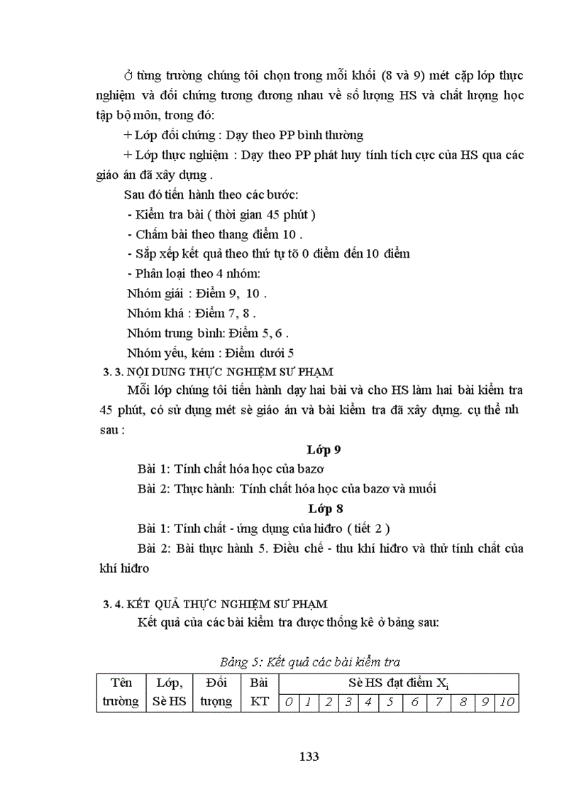 image for page Một số biện pháp rèn luyện kiến thức kĩ năng thí nghiệm cho Học sinh THCS theo hướng dạy học tích cực