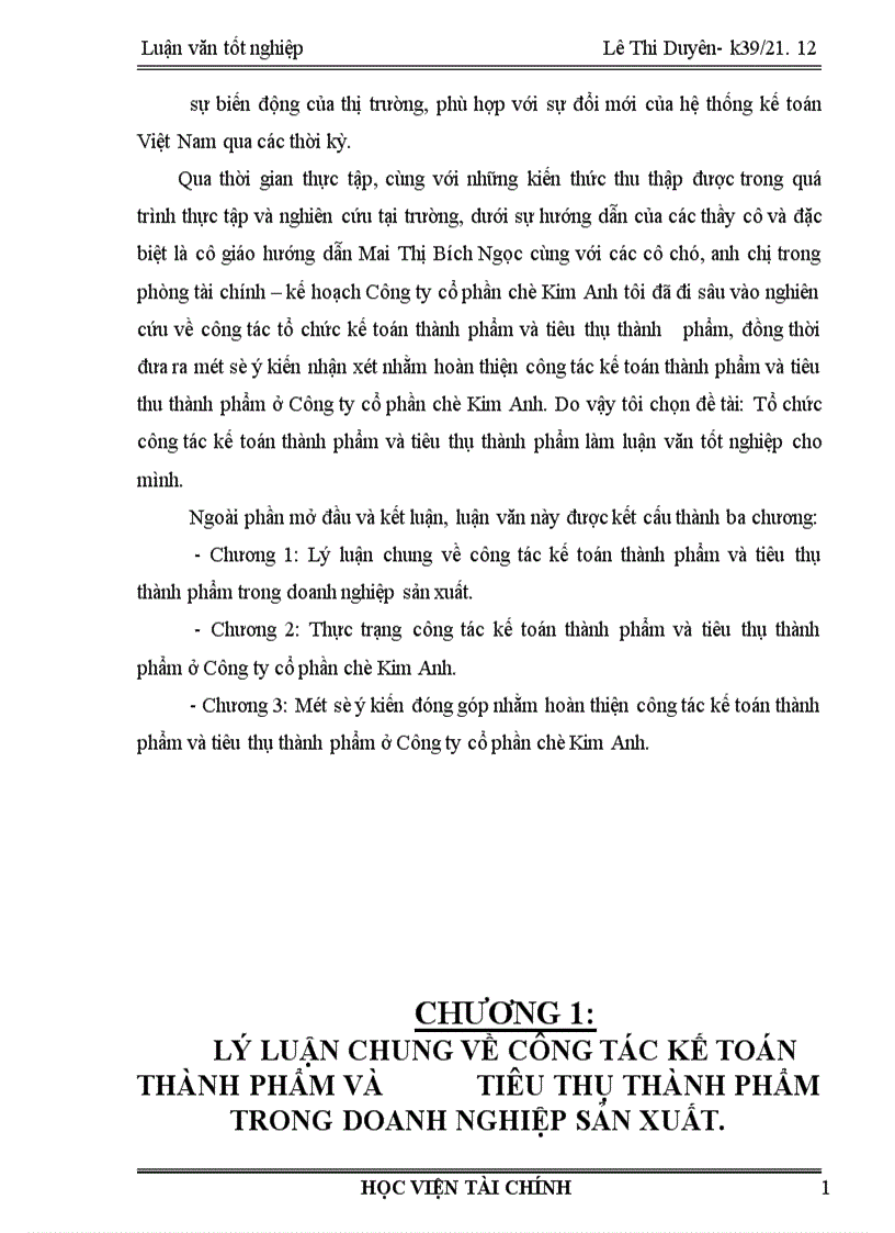 image for page Tổ chức công tác kế toán thành phẩm và tiêu thụ thành phẩm 1