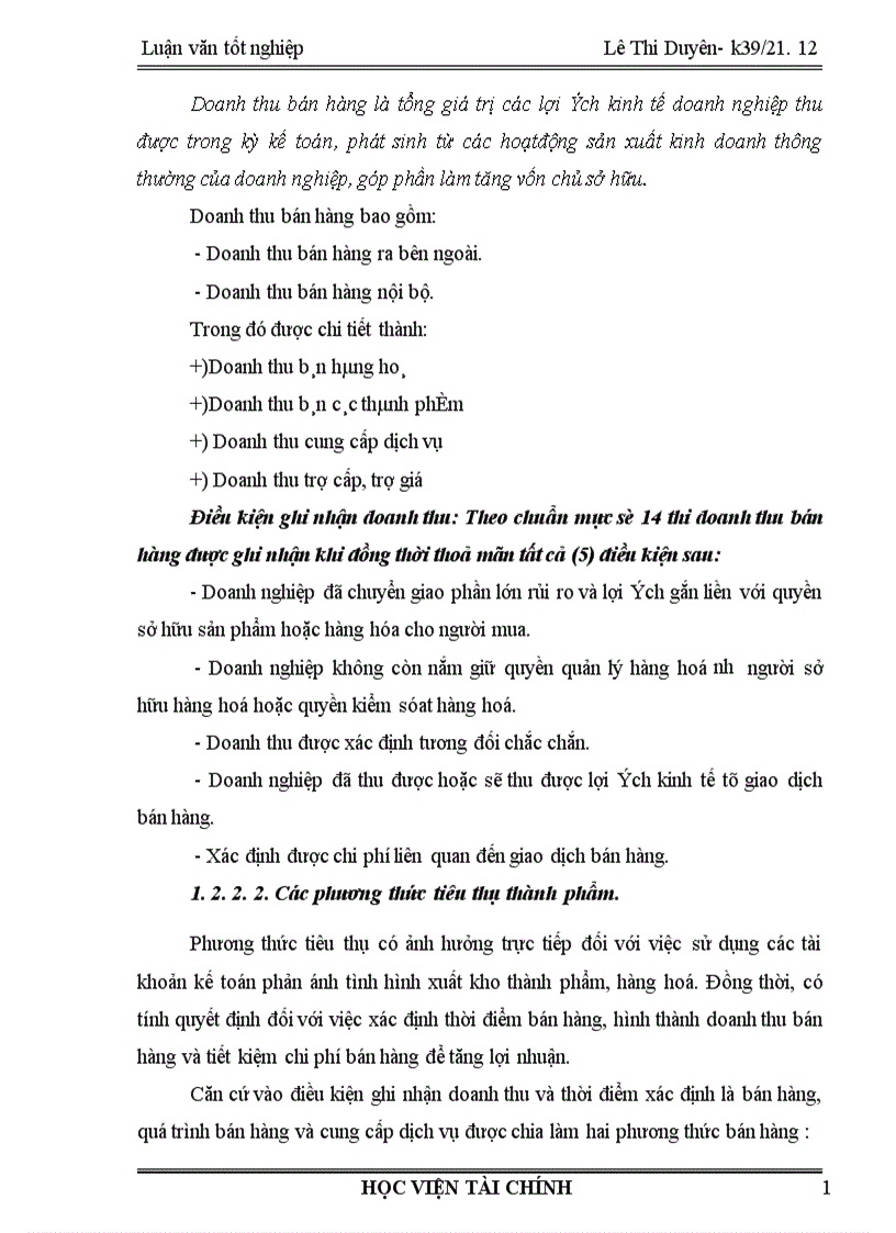 image for page Tổ chức công tác kế toán thành phẩm và tiêu thụ thành phẩm 1