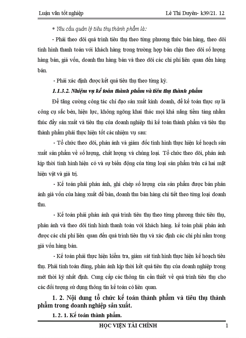 image for page Tổ chức công tác kế toán thành phẩm và tiêu thụ thành phẩm 1