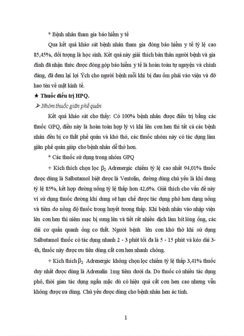 image for page Khảo sát thuốc đã được sử dụng trong điều trị HPQ cho trẻ em từ 1 15 tuổi tại khoa Nhi bệnh viện đa khoa tỉnh Tuyên Quang