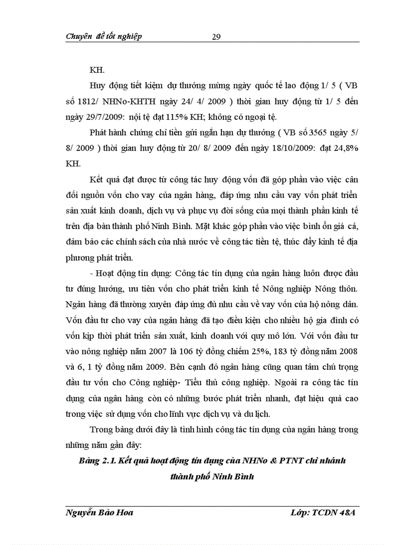 image for page Mở rộng cho vay tiêu dùng tại NHNo PTNT thành phố Ninh Bình 1