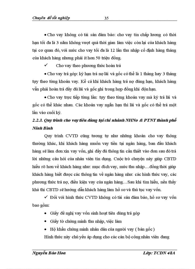 image for page Mở rộng cho vay tiêu dùng tại NHNo PTNT thành phố Ninh Bình 1