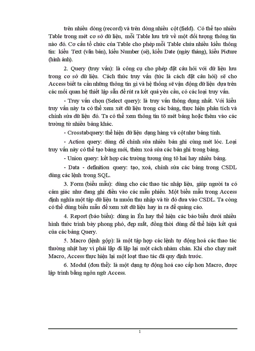 image for page Quản lý thư viện được xây dựng trên hệ quản trị cơ sở dữ liệu Access97