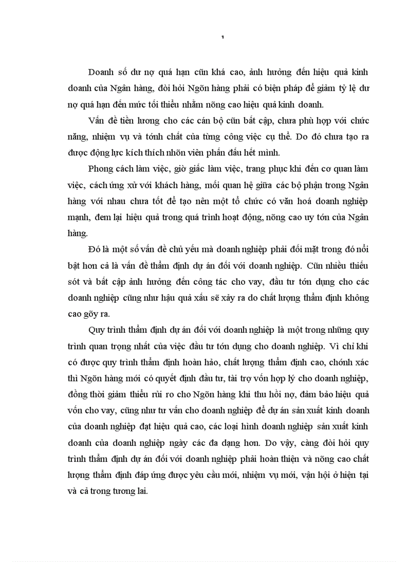 image for page Hoàn thiện hoạt động thẩm định dự án đối với doanh nghiệp của Ngân hàng Nông nghiệp và Phát triển Nông thôn huyện Bình Xuyên