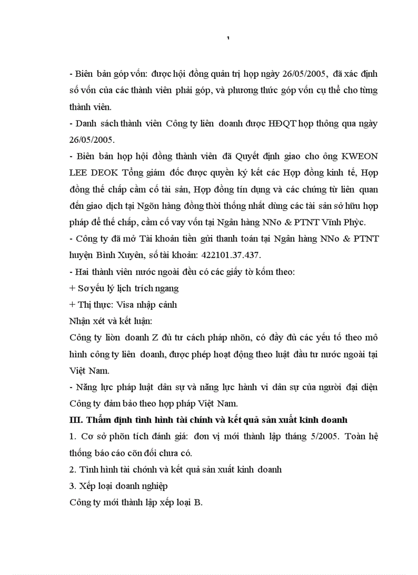 image for page Hoàn thiện hoạt động thẩm định dự án đối với doanh nghiệp của Ngân hàng Nông nghiệp và Phát triển Nông thôn huyện Bình Xuyên