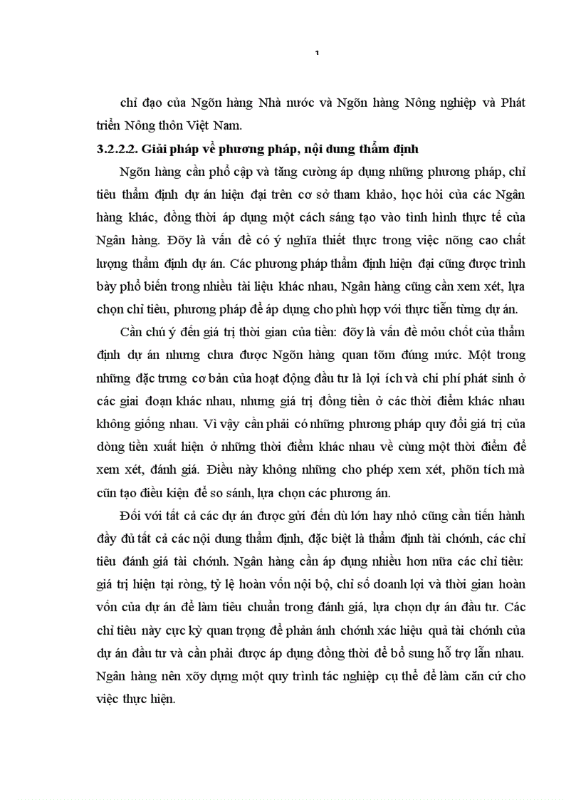 image for page Hoàn thiện hoạt động thẩm định dự án đối với doanh nghiệp của Ngân hàng Nông nghiệp và Phát triển Nông thôn huyện Bình Xuyên