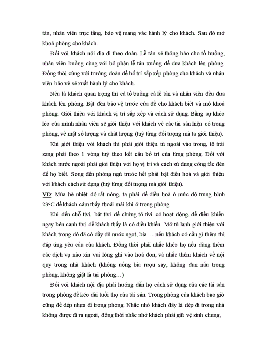 image for page Nghiệp vụ phục vụ buồng trong khách sạn 1