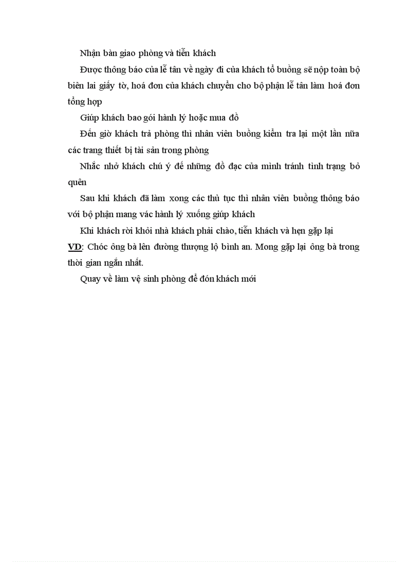 image for page Nghiệp vụ phục vụ buồng trong khách sạn 1