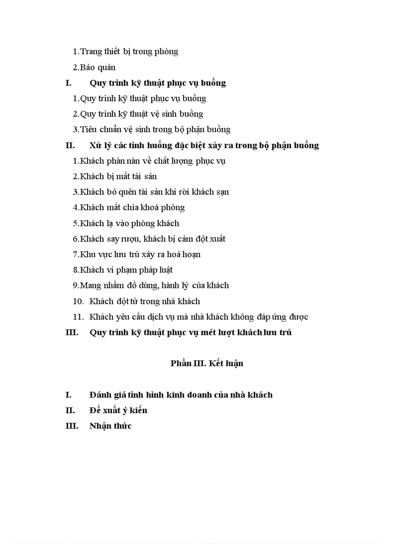 image for page Nghiệp vụ phục vụ buồng trong khách sạn 1