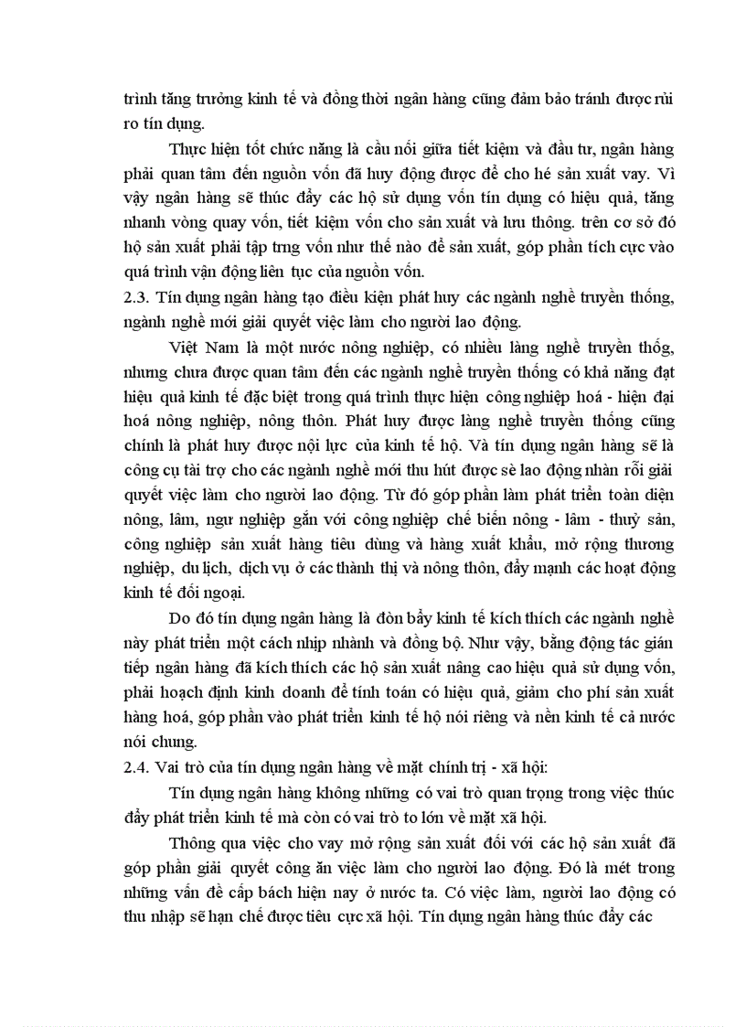 image for page Phương hướng và giải pháp chủ yếu huy động và sử dụng vốn tín dụng ngân hàng để phát triển kinh tế hộ sản xuất ở huyện Thanh Trì 1