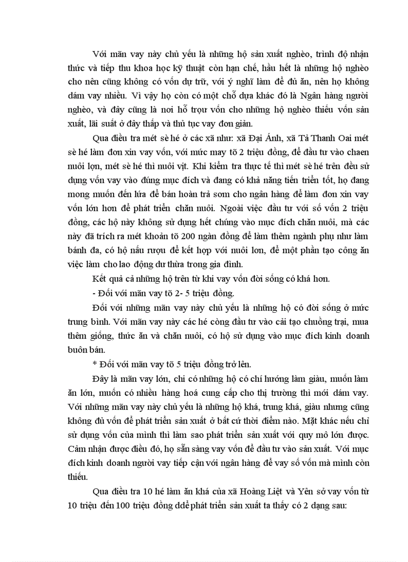 image for page Phương hướng và giải pháp chủ yếu huy động và sử dụng vốn tín dụng ngân hàng để phát triển kinh tế hộ sản xuất ở huyện Thanh Trì 1