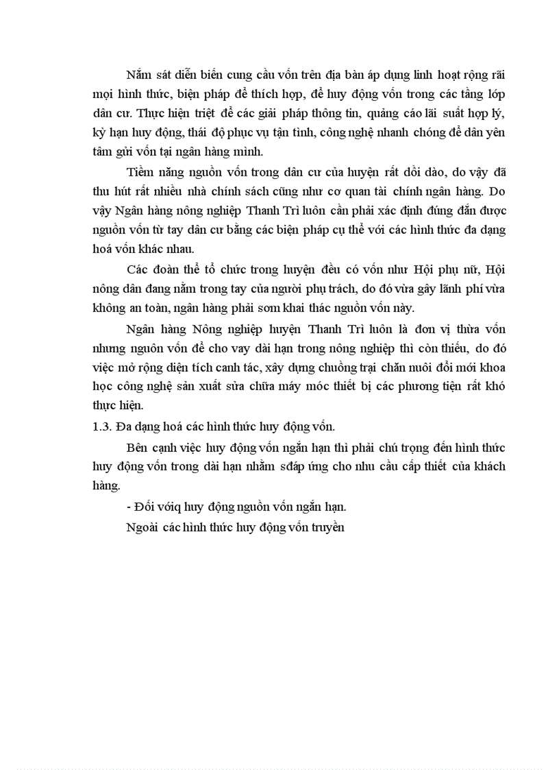image for page Phương hướng và giải pháp chủ yếu huy động và sử dụng vốn tín dụng ngân hàng để phát triển kinh tế hộ sản xuất ở huyện Thanh Trì 1