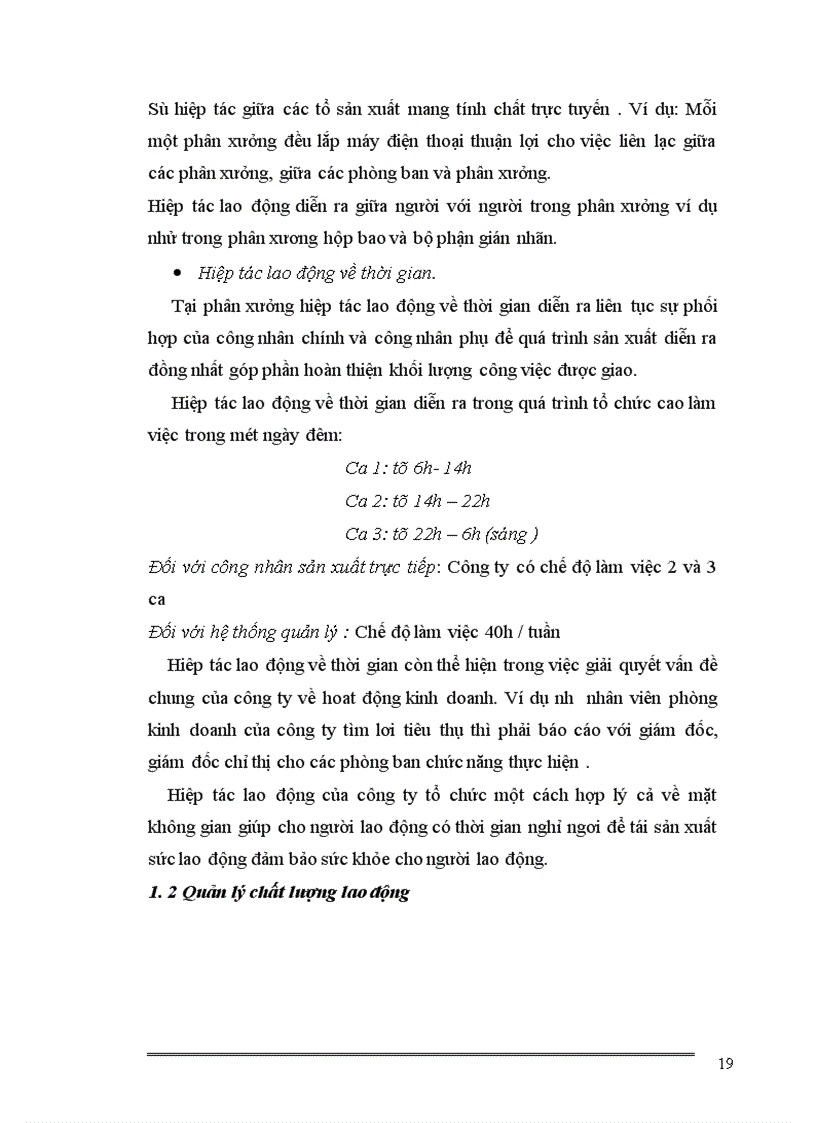 image for page Thực trạng công tác quản lý lao động ở Công Ty Cổ Phần Diêm Thống Nhất