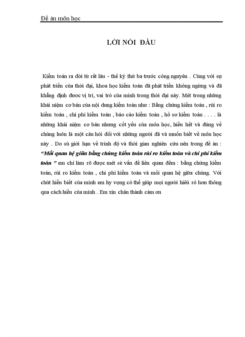 image for page Mối quan hệ giữa bằng chứng kiểm toán rủi ro kiểm toán và chi phí kiểm toán 1