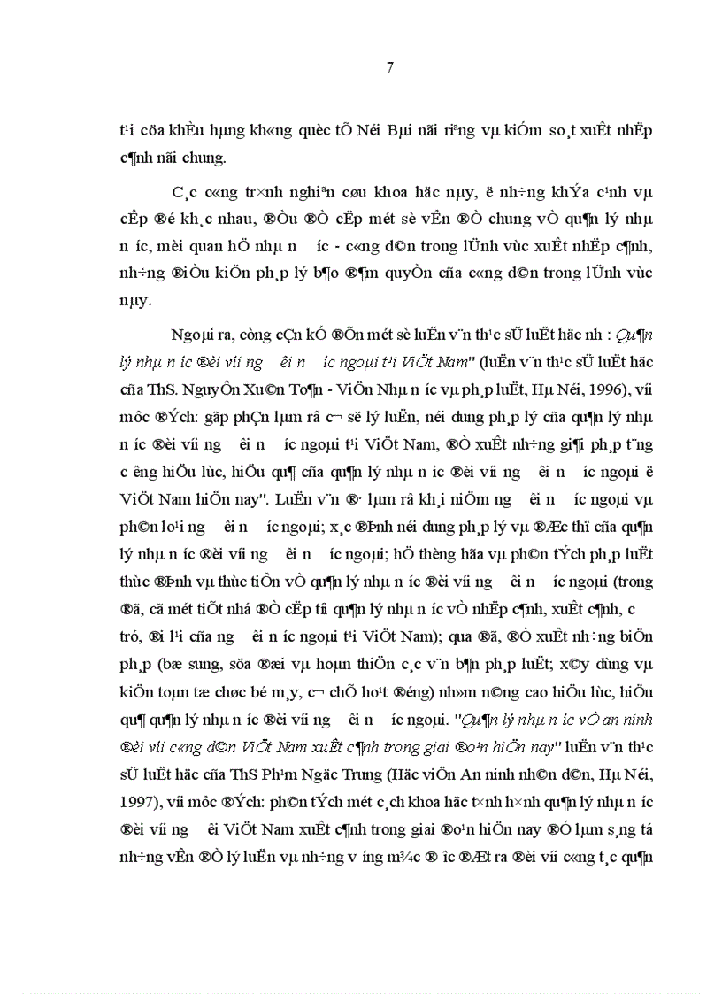 image for page Hoàn thiện pháp luật trong quản lý nhà nước về xuất cảnh nhập cảnh ở Việt Nam